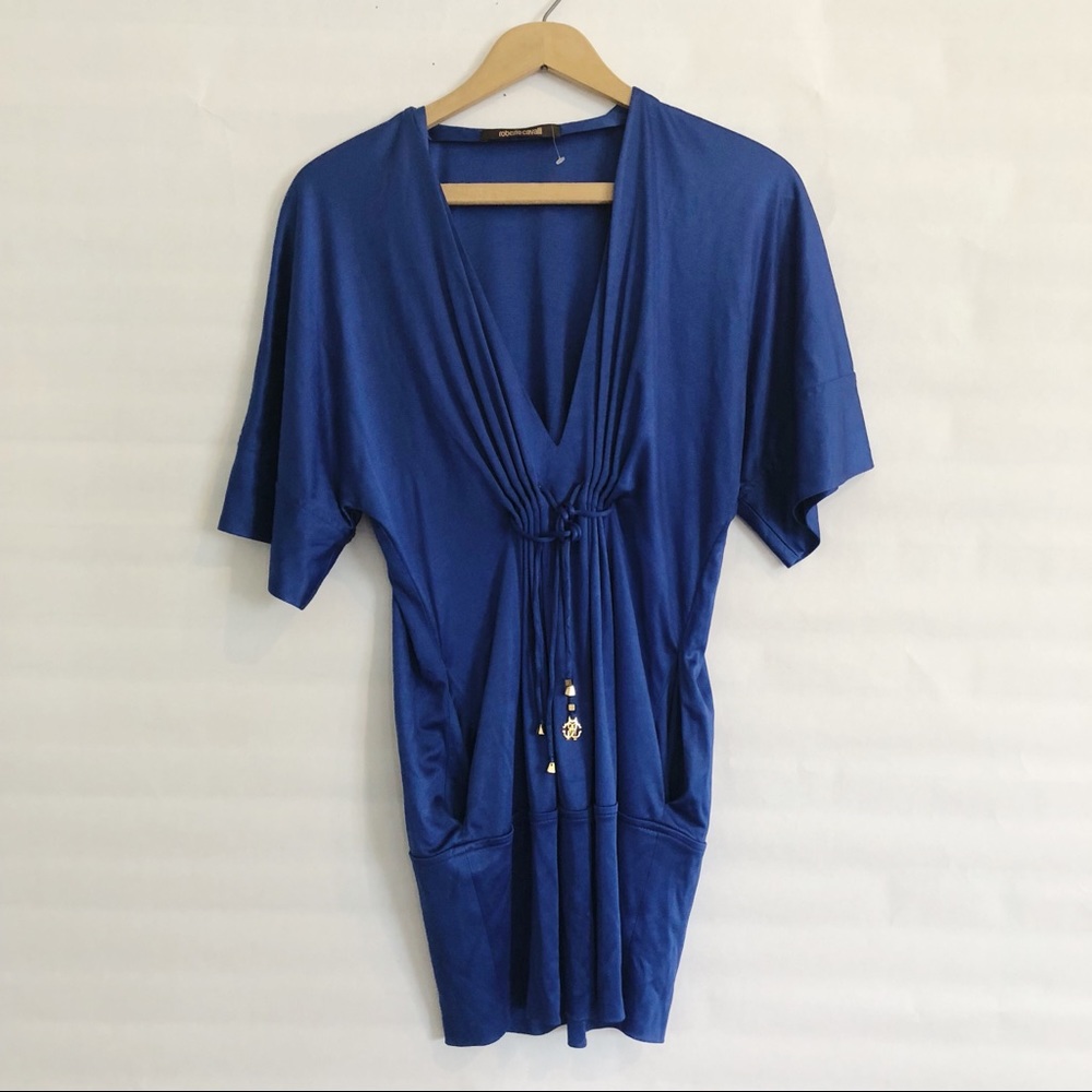 Roberto Cavalli Jersey Silk Tunic